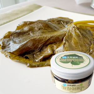 철원샘통고추냉이 잎장아찌 500g